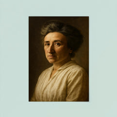 Rosa Luxemburg portrait poster 8