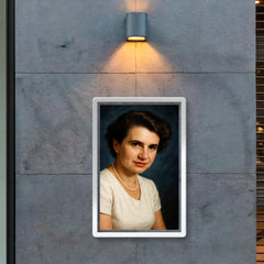 Rosalind Franklin portrait poster 2