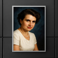 Rosalind Franklin portrait poster 5