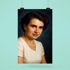 Rosalind Franklin portrait poster 6