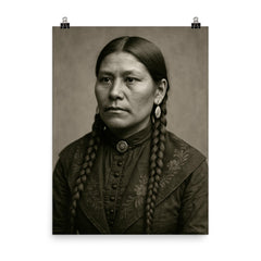 Rose Weahkee poster on a plain backdrop in size 8"x10".