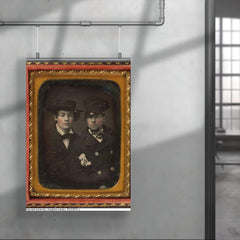 Rosy-Cheeked Pals, 1855 poster 4