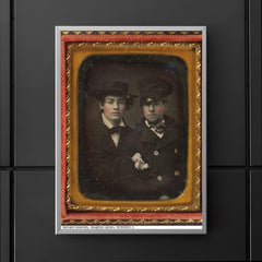 Rosy-Cheeked Pals, 1855 poster 5