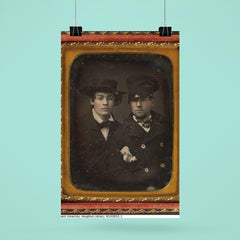 Rosy-Cheeked Pals, 1855 poster 6