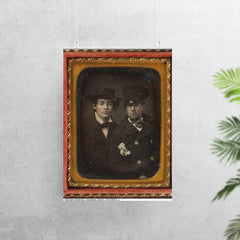 Rosy-Cheeked Pals, 1855 poster 7