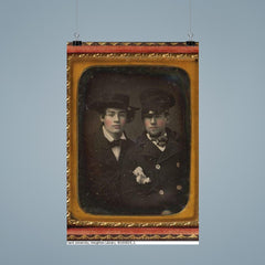 Rosy-Cheeked Pals, 1855 poster 9