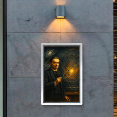 Rudolf Steiner chalkboard cosmology lecture poster 2