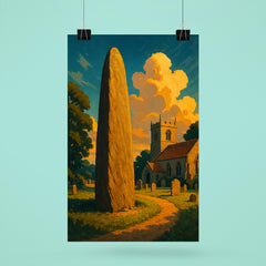 Rudston Monolith England poster 6