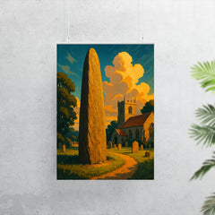 Rudston Monolith England poster 7