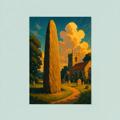 Rudston Monolith England poster 8