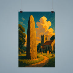 Rudston Monolith England poster 9