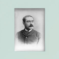 Rudyard Kipling portrait poster 8
