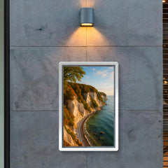 Rugen Chalk Cliffs Jasmund Germany poster 2