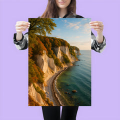 Rugen Chalk Cliffs Jasmund Germany poster 3