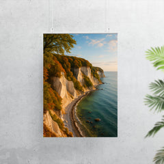 Rugen Chalk Cliffs Jasmund Germany poster 7