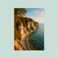 Rugen Chalk Cliffs Jasmund Germany poster 8