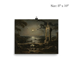 Ruins of a Gothic Church by Sebastian Pether poster 4