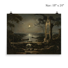 Ruins of a Gothic Church by Sebastian Pether poster 5