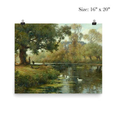 Rural Landscape by William Kay Blacklock, circa 1915 poster 2