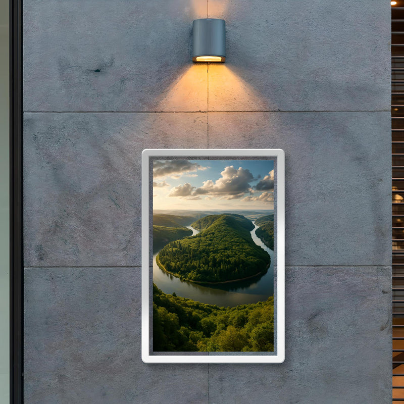 Saarschleife River Bend Germany poster 2