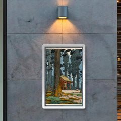 Sacred Grove by Yoshida Tōshi poster 2