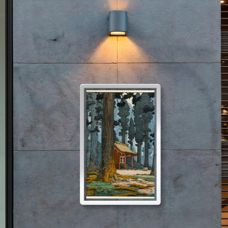 Sacred Grove by Yoshida Tōshi poster 2