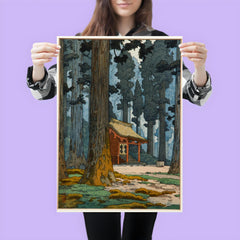Sacred Grove by Yoshida Tōshi poster 3