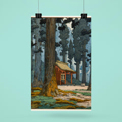 Sacred Grove by Yoshida Tōshi poster 6