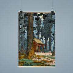 Sacred Grove by Yoshida Tōshi poster 9