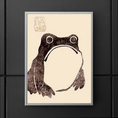 Sad Faced Frog by Matsumoto Hoji poster 5
