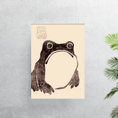 Sad Faced Frog by Matsumoto Hoji poster 7
