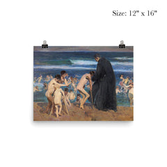 Sad Inheritance by Joaquín Sorolla poster 3