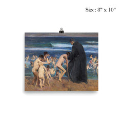 Sad Inheritance by Joaquín Sorolla poster 4