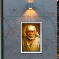 Sai Baba of Shirdi portrait poster 2