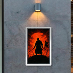 Saigō Takamori final stand silhouette poster 2