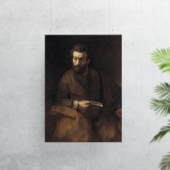 Saint Bartholomew by Rembrandt poster 7