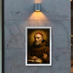 Saint Bonaventure portrait poster 2