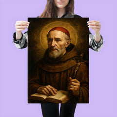 Saint Bonaventure portrait poster 3