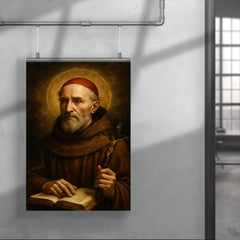 Saint Bonaventure portrait poster 4