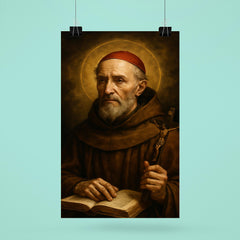Saint Bonaventure portrait poster 6