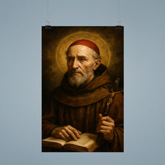 Saint Bonaventure portrait poster 9