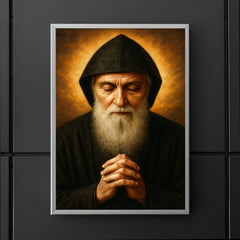 Saint Charbel Makhlouf portrait poster 5