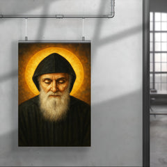 Saint Charbel Makhlouf poster 4