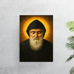 Saint Charbel Makhlouf poster 7