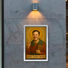 Saint Elon of Musk poster 2