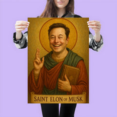 Saint Elon of Musk poster 3