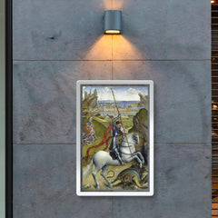 Saint George and the Dragon by Rogier van der Weyden, 1432-1435 poster 2