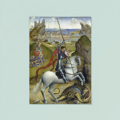Saint George and the Dragon by Rogier van der Weyden, 1432-1435 poster 8