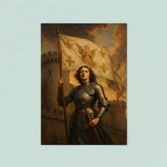 Saint Joan of Arc banner at Orléans walls poster 8