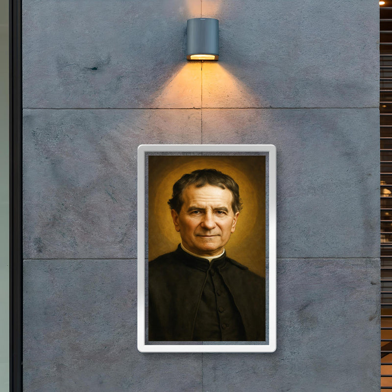 Saint John Bosco portrait poster 2